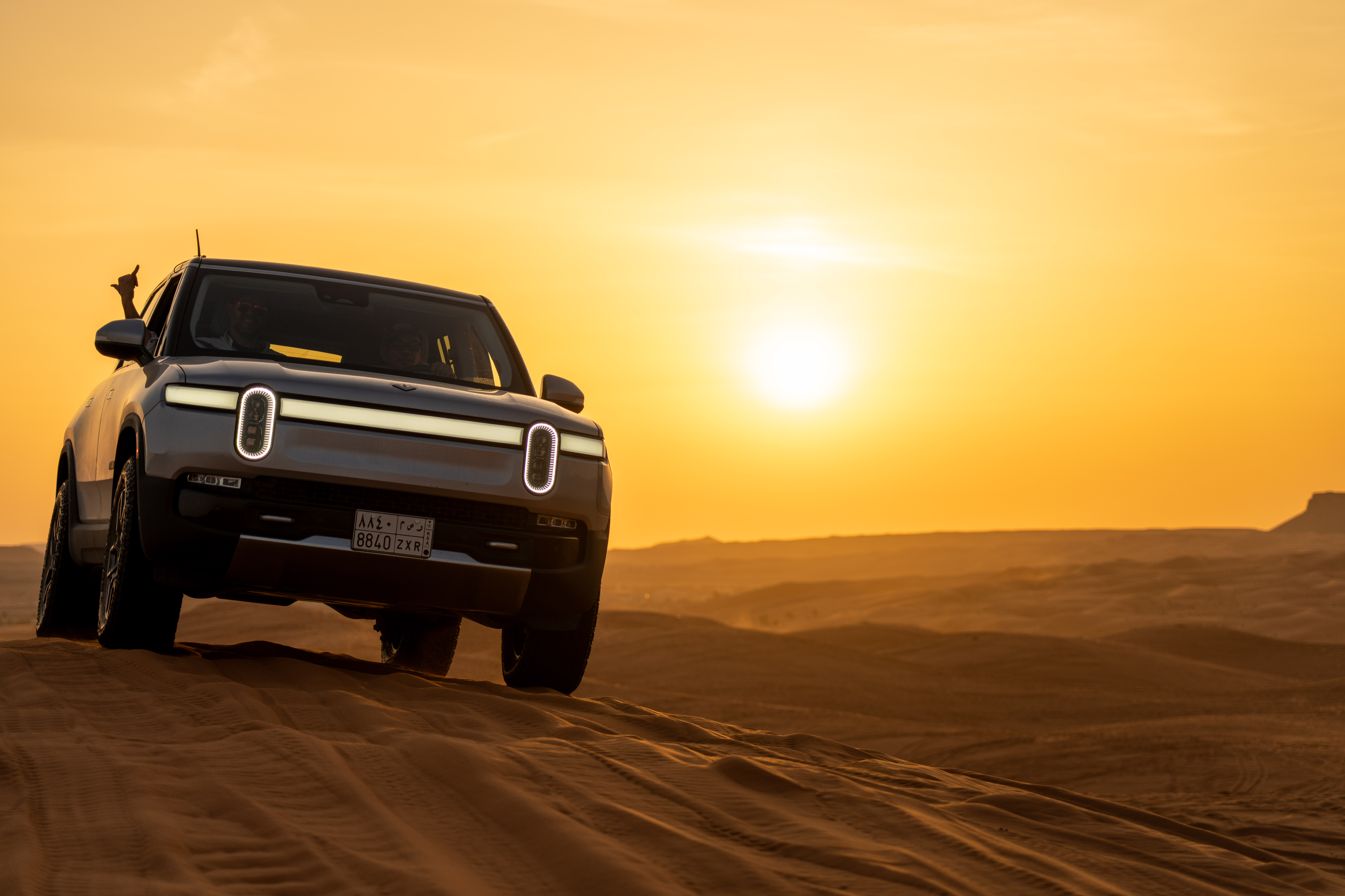 Sand Dune Testing, Saudi Arabia